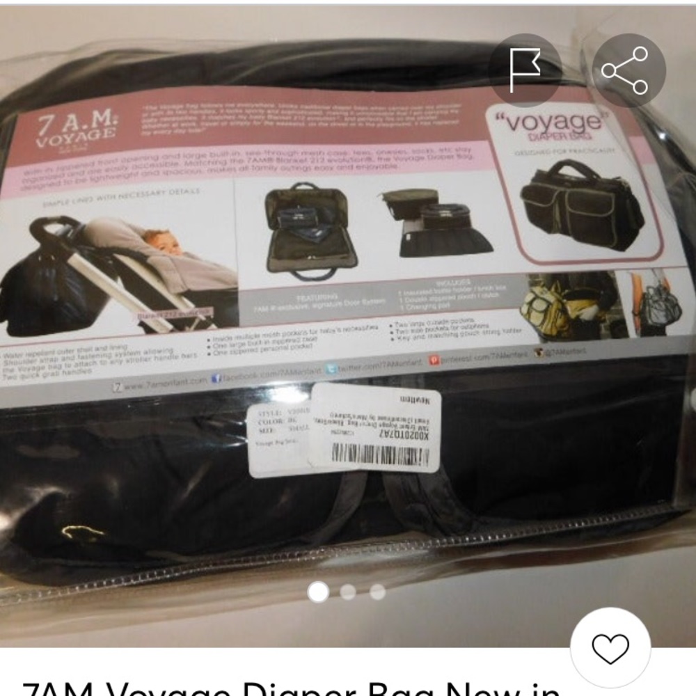 7 A.M. Diaper Bag